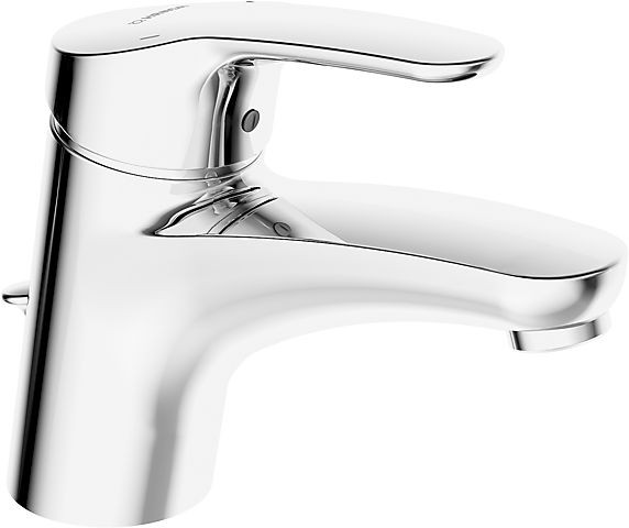 Hansa Waschtisch-Einhand-Einlochbatterie Hansamix 0109 Hansaeco Top, verchromt 109218300006
