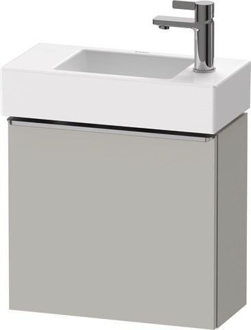 Duravit D-Neo Waschtischunterbau wandhängend Betongrau Matt 484x222x440 mm - DE4219L70070000