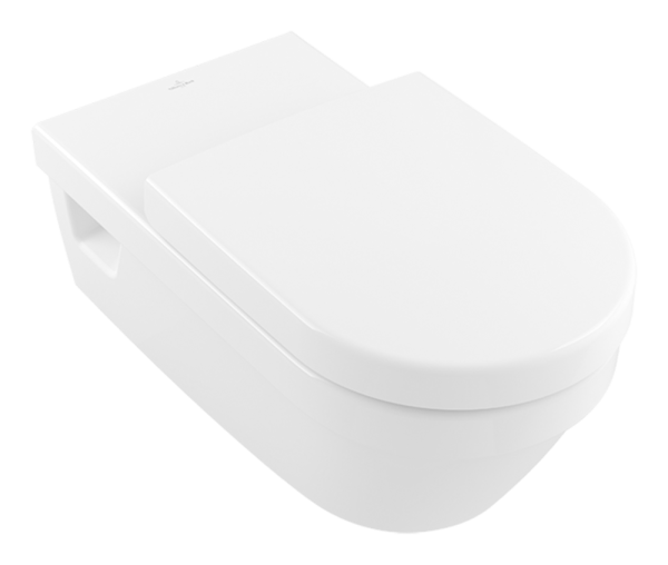 Villeroy & Boch Combi-Pack ViCareUNIVERSAL 370x700x 325mm wandh. Abg. waagr. DF we Alpin, 56498101
