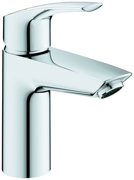 GROHE Waschtischarmatur Eurosmart S-Size Push-open Ablaufgarnitur chrom, 23922003