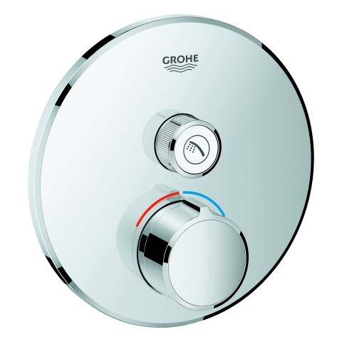 Grohe Unterputzmischer SmartControl 29144 rund FMS 1 Absperrventil chrom, 29144000