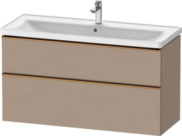 Duravit D-Neo Waschtischunterbau wandhängend Leinen Matt 1184x452x625 mm - DE4391004750000