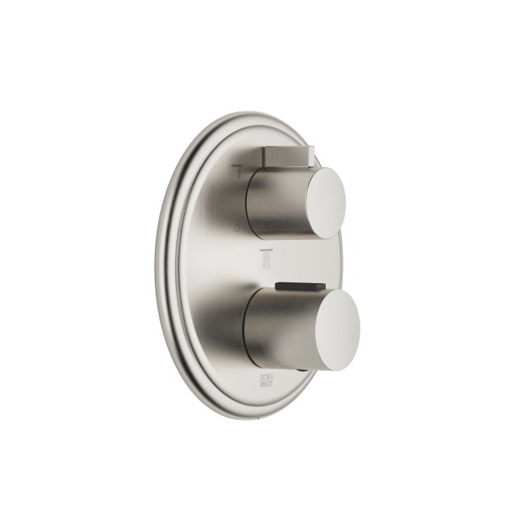 Dornbracht UP-Thermostat mit Dreiwege-Mengenregulierung MADISON 36427977 Platin gebürstet