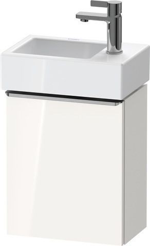 Duravit D-Neo Waschtischunterbau wandhängend Weiß Hochglanz 364x222x440 mm - DE4218R70220000