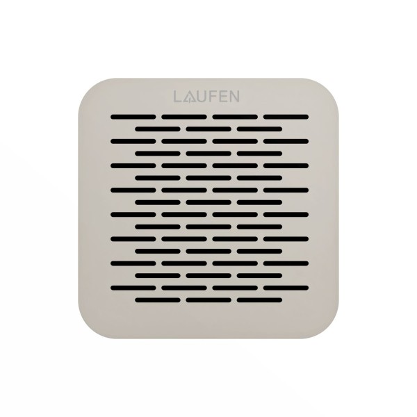 LAUFEN Siphonabeckung aus Edelstahl für Siphon H295127 für Duschwanne PRO, Abl. Spalten ver, beige m
