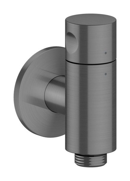 Hansgrohe Wandanschluss Stop AXOR One mit Absperrventil brushed black chrome , 48781340