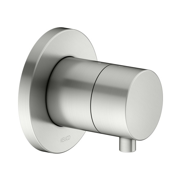 Keuco 2-Wege Umstellventil IXMO Comfort 59556, rund, Edelstahl-finish, 59556061001