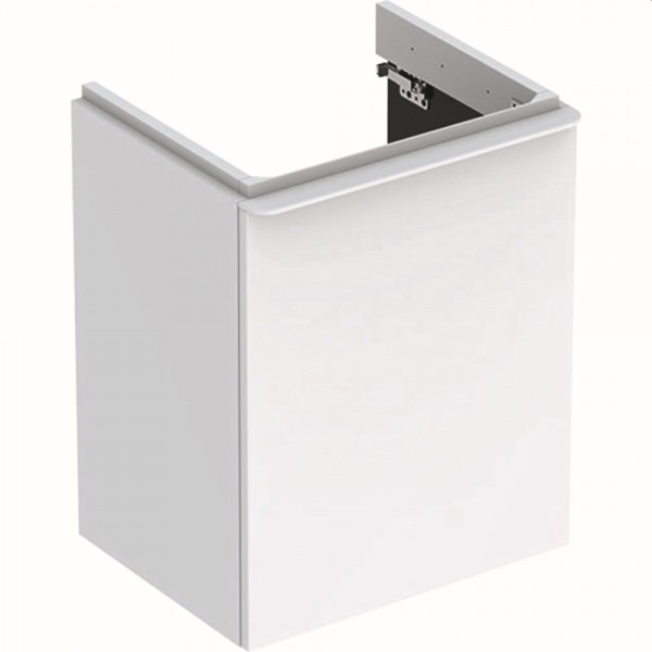 Geberit Smyle Square Unterschrank für Handwaschbecken, m. 1 Tür li 49,2x61,7x40,6cm, weiß, 500364001