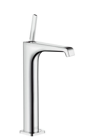 Hansgrohe Waschtischmischer 280 Axor Citterio E Highriser ohne Zugstange chrom, 36104000 , 36104000