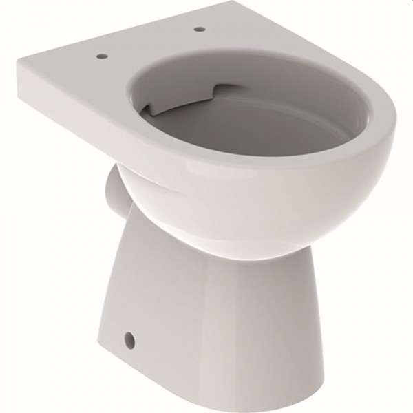 Geberit Renova Stand-WC Tiefspüler, Abg.horiz teilgeschlossene Form, Rimfree, KeraTect, 500480018