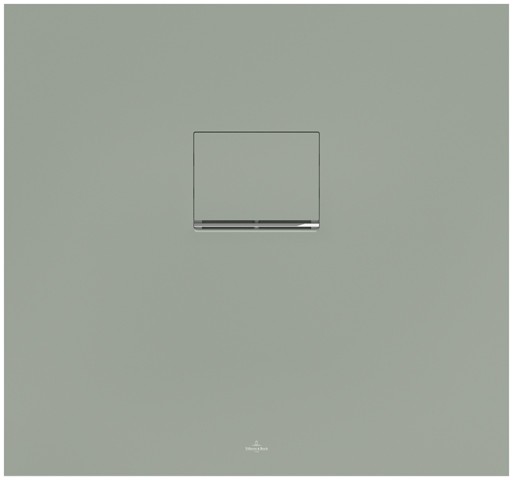 Villeroy & Boch DW Squaro Infinity 800x750x40mm, flb Einbau AR Morning Green