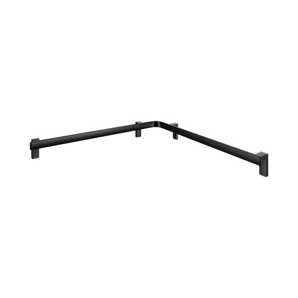 KEUCO AXESS Eck-Dusch-/Wannenhandlauf aus Metall, 85 x 85 cm, 35011378800