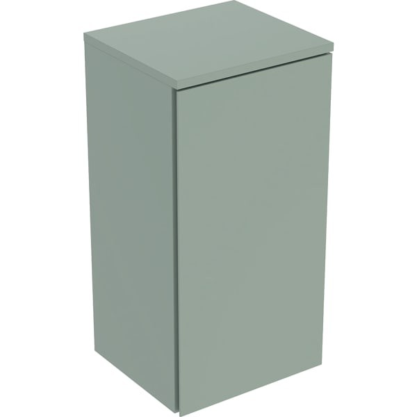 Geberit Renova Plan Seitenschrank mit einer Tür: 33x65x29.7cm, salbeigrün / lackiert, 504043IK1