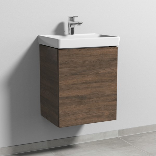 Sanipa 3way Waschtischunterbau zu Villeroy & Boch Avento Waschtisch mit 1 Tür, Eiche-Arizona