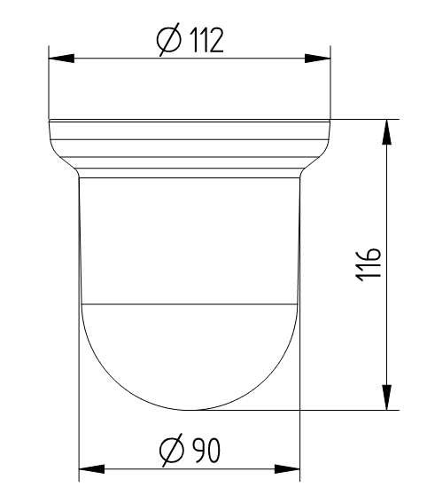 AVENARIUS Ersatzglas für Bürstengarnitur