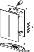 Vorschau: Tece filo Sensorblende, Vorschau: Tece filo Sensorblende, Glas weiß glzd., 9242064