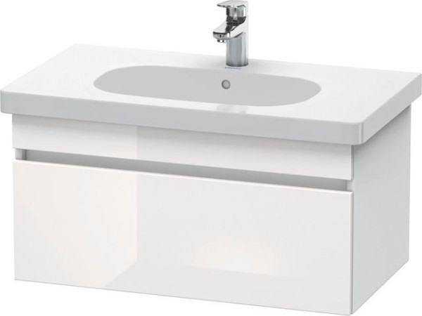 Duravit DuraStyle Waschtischunterbau wandhängend Weiß Hochglanz & Matt 800x453x398 mm - DS638402218