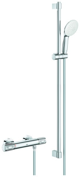 GROHE Thermostat-Brausebatterie Grohtherm 1000 Performance 34835_1 Br.-grt. 900mm chrom, 34835001