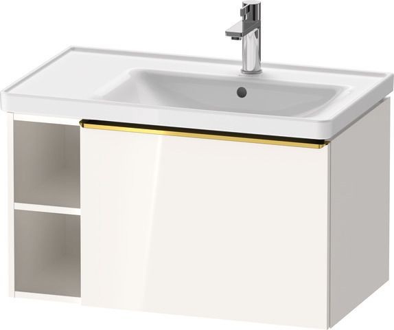 Duravit D-Neo Waschtischunterbau wandhängend Weiß Hochglanz 784x452x440 mm - DE4257034220000