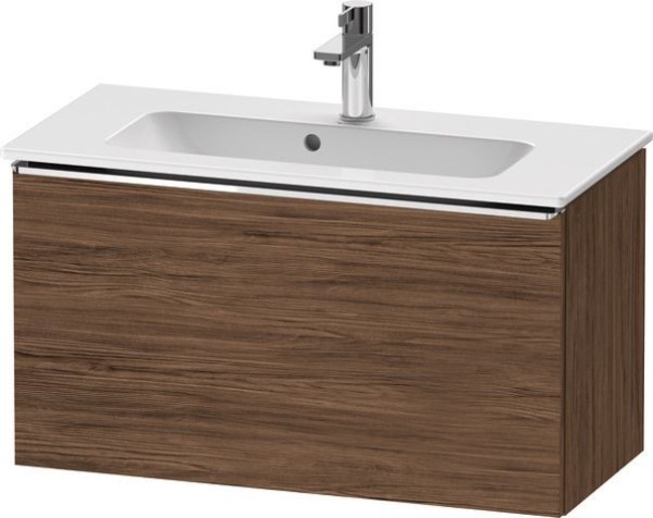 Duravit D-Neo Waschtischunterbau wandhängend Nussbaum dunkel Matt 810x372x440 mm - DE4269010210000