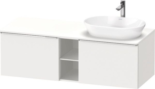 Duravit D-Neo Konsolenwaschtischunterbau wandhängend Weiß Matt 1400x550x459 mm - DE4950R10180000