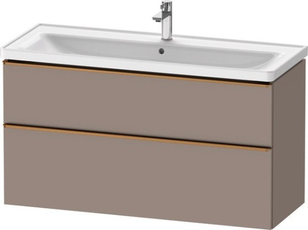 Duravit D-Neo Waschtischunterbau wandhängend Basalt Matt 1184x452x625 mm - DE4391004430000