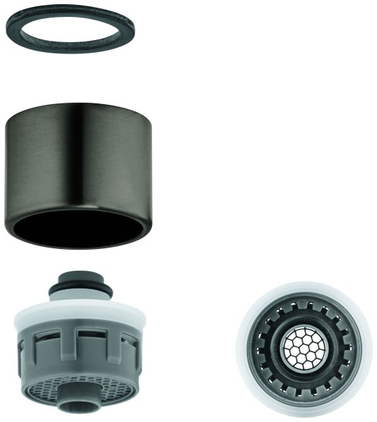 Grohe Mousseur 48194 hard graphite gebürstet, 48194AL0