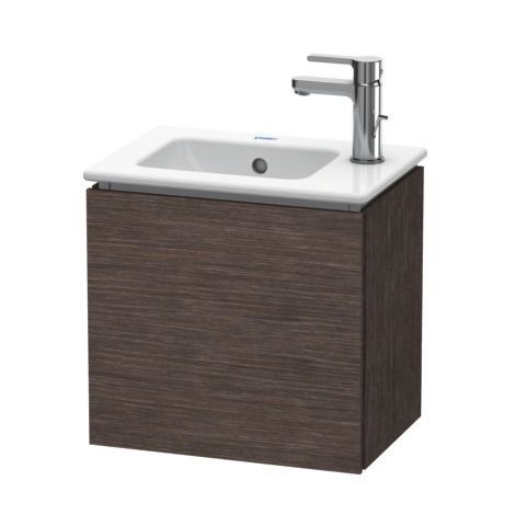 Duravit L-Cube Waschtischunterbau wandhängend Eiche dunkel gebürstet Matt 420x294x400 mm - LC6272R72