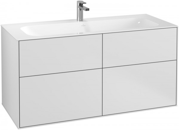 Villeroy & Boch Waschtischunterschrank Finion G05 1196x591x498mm mit Wandbeleuchtung, G05000MT