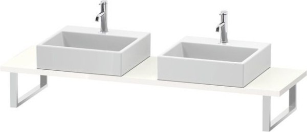 Duravit L-Cube Konsole Weiß Hochglanz 800x480x30 mm - LC105C02222