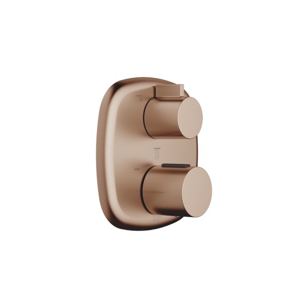 Dornbracht UP-Thermostat mit Dreiwege-Mengenregulierung COYA 36427404 Bronze gebürstet (PVD),3642740