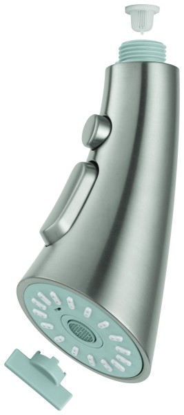 GROHE Spülbrause 48473 3 Strahlarten supersteel, 48473DC0