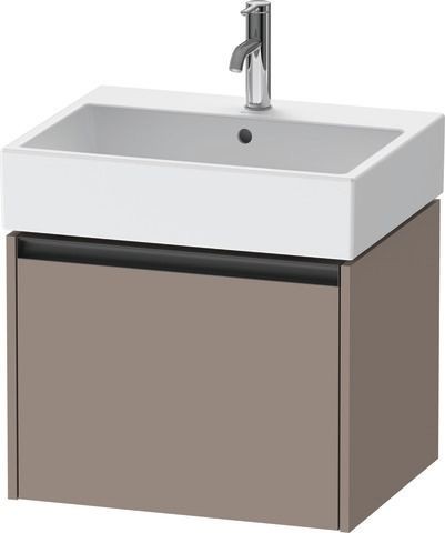 Duravit Ketho.2 Waschtischunterbau wandhängend Basalt Matt 584x460x440 mm - K25075043430000
