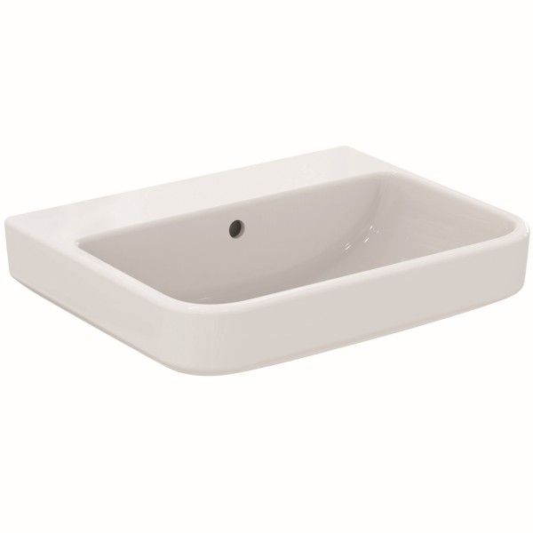 Ideal Standard Waschtisch i.life B o.Hl. mit Überlauf 550x440x180mm Weiss, T533601