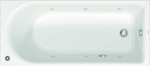 Duravit D-Neo Whirlwanne Weiß 1600x700 mm - 760472000JP1000