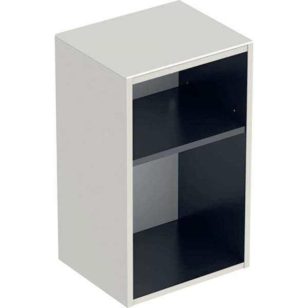 Geberit Smyle Square Seitenschrank, offen 36x60x29,9cm, sand-grau, 500358JL1