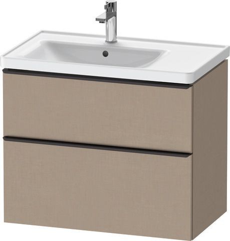 Duravit D-Neo Waschtischunterbau wandhängend Leinen Matt 784x452x625 mm - DE43570BD750000