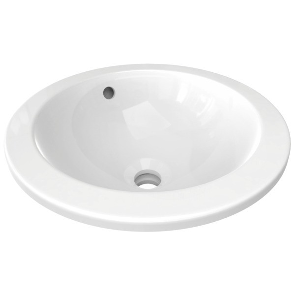 Ideal Standard Einsatzwaschtisch Connect rund,m.Ül.