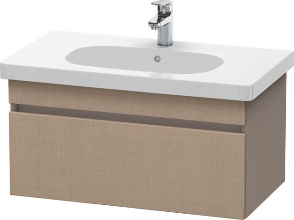 Duravit DuraStyle Waschtischunterbau wandhängend Leinen & Basalt Matt 800x453x398 mm - DS638407543