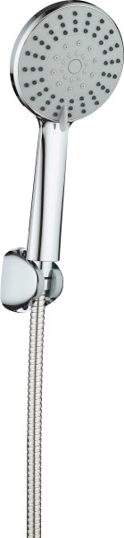 Neuesbad Serie 135 5-Funktion 1-Punkt-Duschset, Chrom