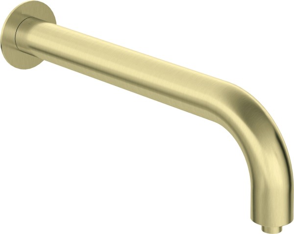 Neuesbad Serie 600 Brausearm Wandmontage 380MM, Oberfläche: gold gebürstet