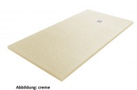 Fiora Silex extraflache Fiora Silex extraflache Duschwanne nach Maß, Breite: 141 - 150 cm, Tiefe: 80 cm , Höhe: 3 cm