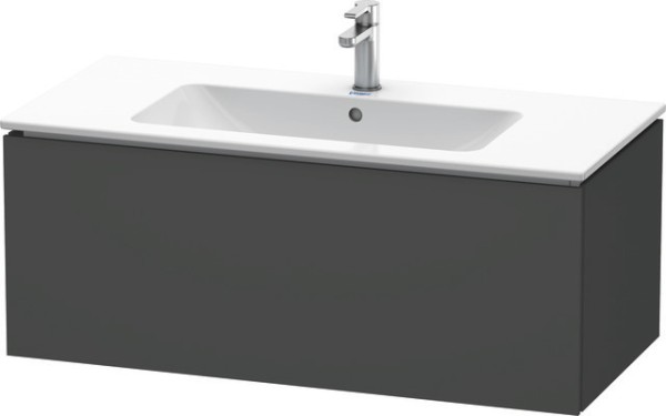 Duravit L-Cube Waschtischunterbau wandhängend Graphit Matt 1020x481x400 mm - LC614204949
