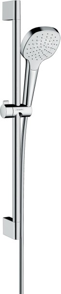 Hansgrohe Brausenset Croma Select E 1jet/Unica 650mm weiss/chrom, 26584400