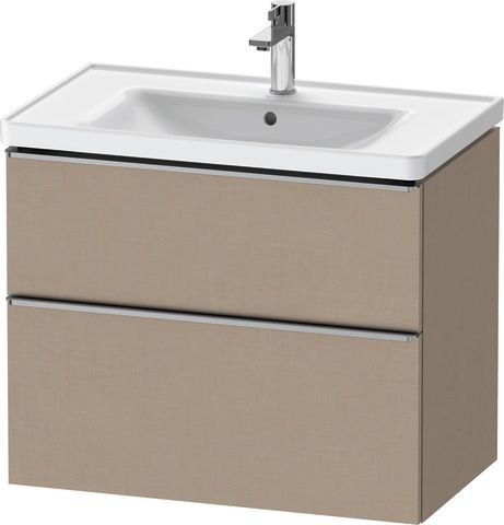 Duravit D-Neo Waschtischunterbau wandhängend Leinen Matt 784x452x625 mm - DE4355070750000