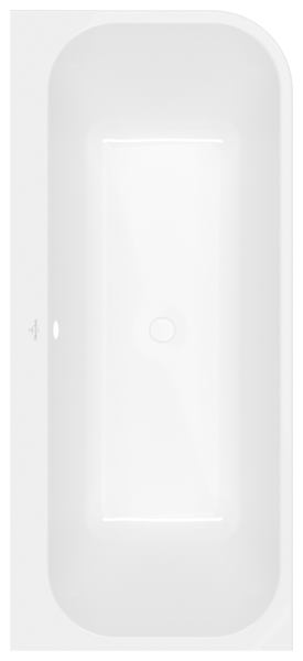 Villeroy & Boch Vorwandbadewanne Architectura 1700x750x575mm VWBW linke Ausführung Weiss Alpin