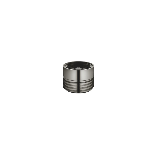 Dornbracht Adapter für Brauseabgang SERIENNEUTRAL 12202979 3/8" x 1/2" Dark Chrome