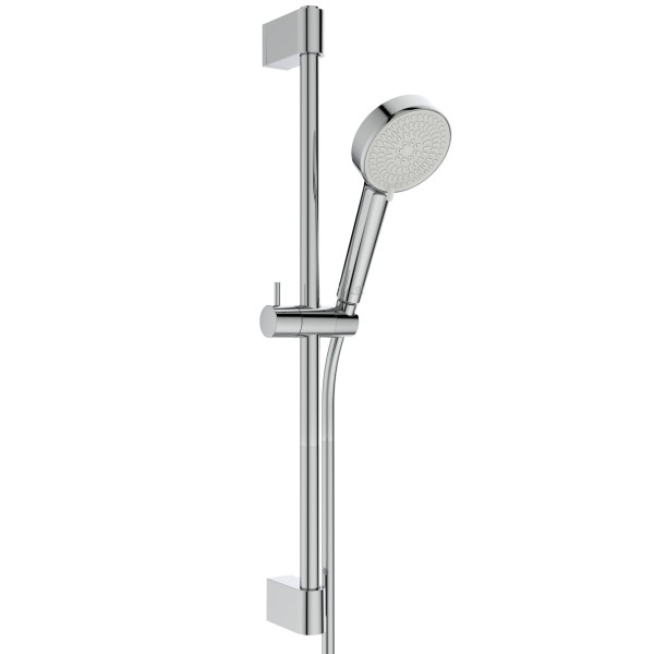 Ideal Standard Brausekombination Idealrain 644mm 2-fach-Handbrause d:100mm 6l, Chrom, BE235AA