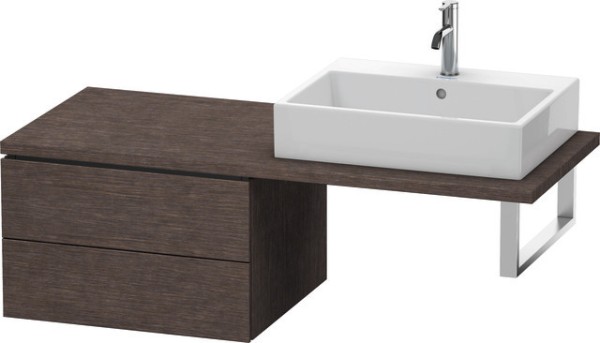 Duravit L-Cube Unterschrank für Konsole Eiche dunkel gebürstet Matt 620x547x400 mm - LC583807272