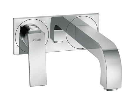 Hansgrohe Waschtischmischer UP Axor Citterio F-Set m.Hebelg.lang.Auslauf u.Platte chr, 39119000